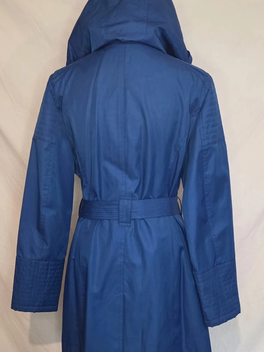 *NWOT* Michael Kors Cobalt Blue Belted Trench Coat